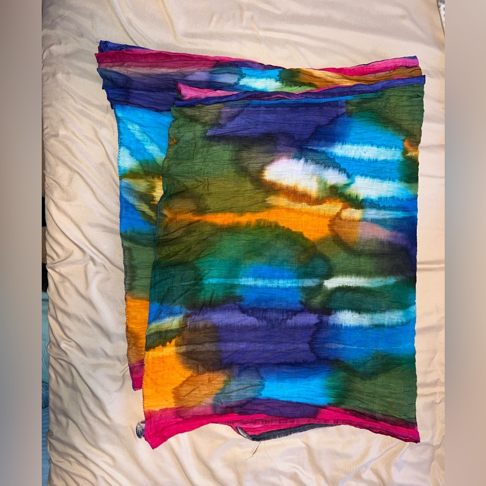 Scarf-Hand dyed